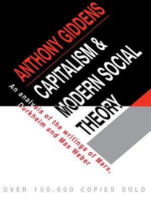 cover image of Capitalism and Modern Social Theory